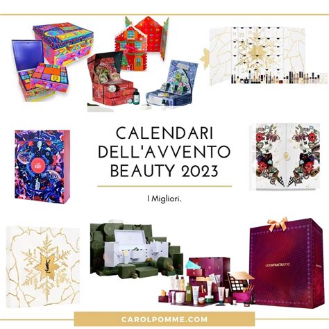 I migliori calendari dell'Avvento beauty e makeup del .